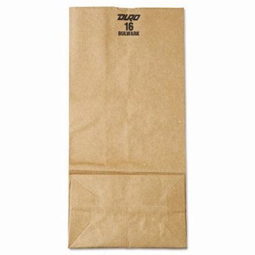 General 16# paper bag, 57-lb base weight, brown kraft, 250 per bundle (baggx16) for sale