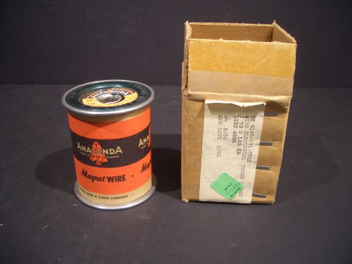 Vintage roll of  anaconda copper magnet  wire 38 awg gauge for sale