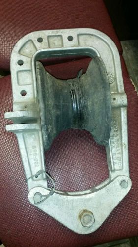 Sherman reilly  aluminum pulling block 7&#034; wheel greenlee tugger no reserve for sale