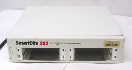 Spirent SmartBits 200 4-Slot Chassis Performance Analysis System Portable 53061