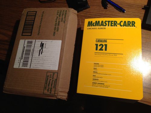 McMaster-Carr Catalog #121 New in box