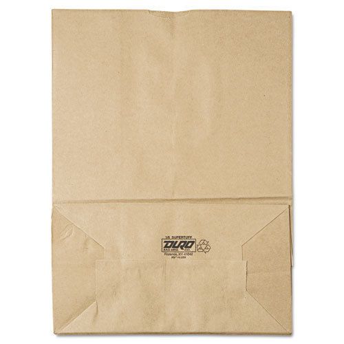 General 1/6 75# Paper Bag, Kraft, Brown, 12 X 7 X 17, 400/Bundle, SK1675