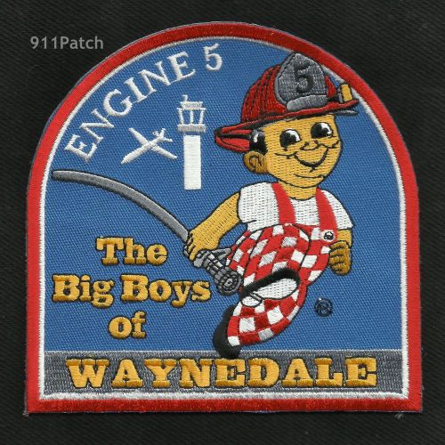 Fort Wayne, IN - Engine 5 FIREFIGHTER Patch Fire Dept Big Boys of WAYNEDALE