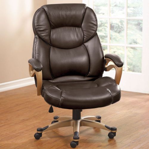 Plus size/extra wide memory foam office chair...supports 400 lbs for sale