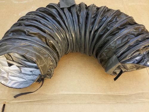 Vinyl 12&#034; diameter 6 foot long air duct hose - air conditioning / heat air flow for sale