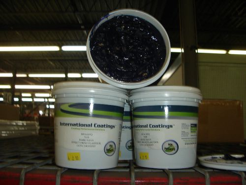International coatings 7610LC Dark Navy Blue plastisol  1 qt.