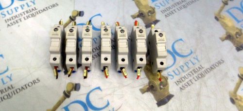 ALLEN BRADLEY 1492-FB1C30 SERIES A FUSE HOLDER LOT OF 7