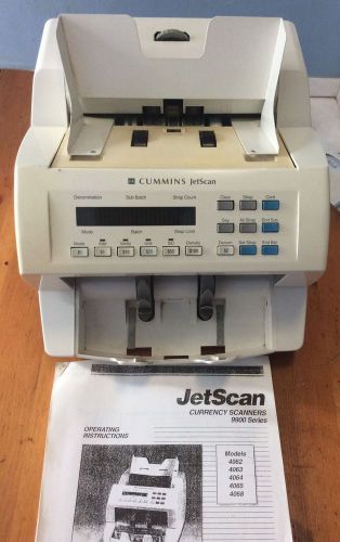 Cummins Jet Scan Currency Scanner/Counter