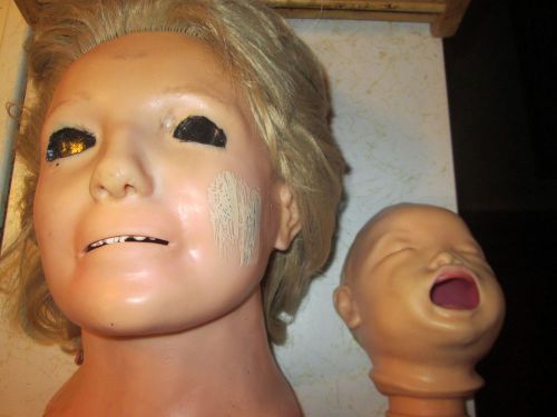 Old Anne CPR doll heads