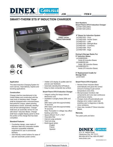 induction plate  excelent condition dinex smart therm originally sold for $6,000