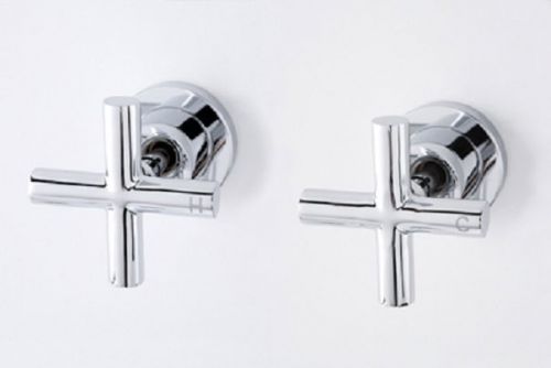 LINSOL DOM HIGH LIVING CROSSED WALL TOP TAP ASSEMBLIES - JUMPER VALVE