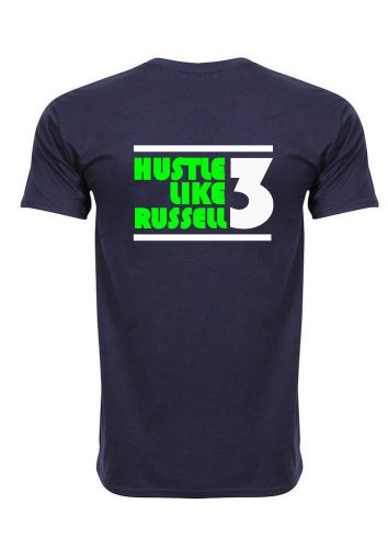 Russell Wilson &#034;Hustle&#034; Seahawks Shirt