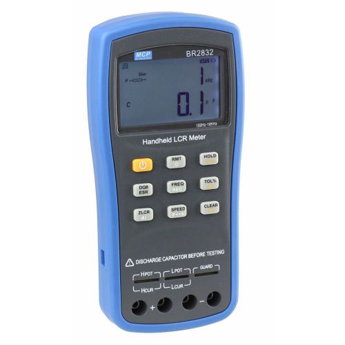 Mcp br2832 high precision digital lcr esr meter with signal frequency for sale
