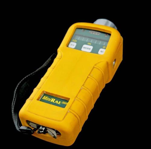 Rae pgm-7600 minirae 2000 12vdc voc 10k-ppm pid 3d portable gas sensor monitor for sale