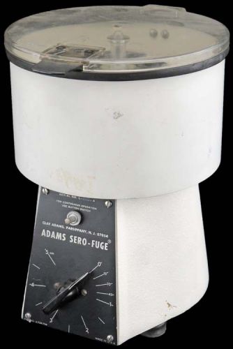 Clay Adams 0521 Lab Tabletop 12-Slot Rotor 5-Minute Timer Sero-Fuge Centrifuge