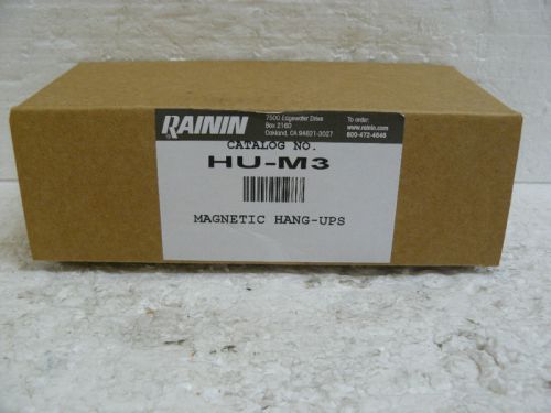 NEW RAININ HU-M3 MAGNETIC HANG UPS 3 PACK