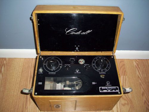 Cardi-All Vintage Portable EKG Machine Untested