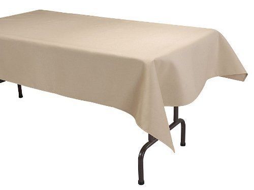 Phoenix Tablecloth, Sandalwood, 52 by 96-Inch