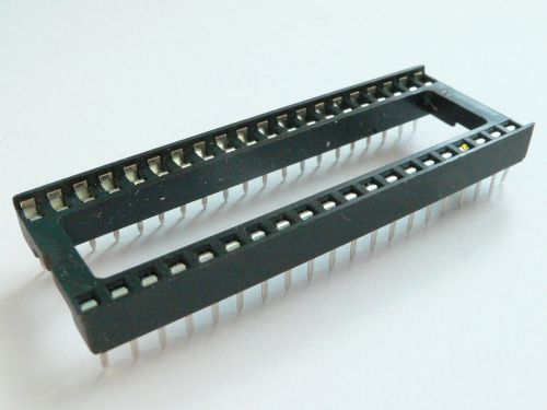 10pcs 40-Pin DIL DIP IC Socket PCB Mount Connector - USA Seller - Free Shipping