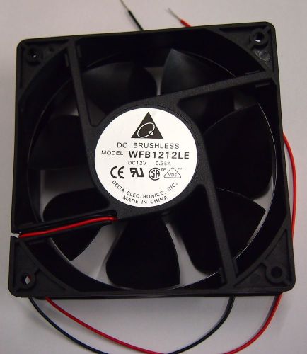 NEW - DELTA 12VDC 0.35A BRUSHLESS COOLING FAN WFB1212LE