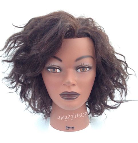 DIONNE Burmax Mannequin Head Cosmotlogy School 100% Human Hair Store Display