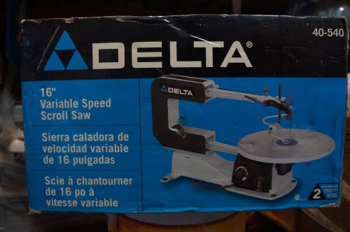 Delta 40-540 16-inch variable speed scroll saw for sale
