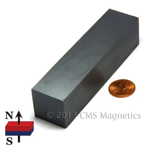 SALE! - 10 PC 4x1x1&#034; Ceramic Block Magnets Hard Ferrite