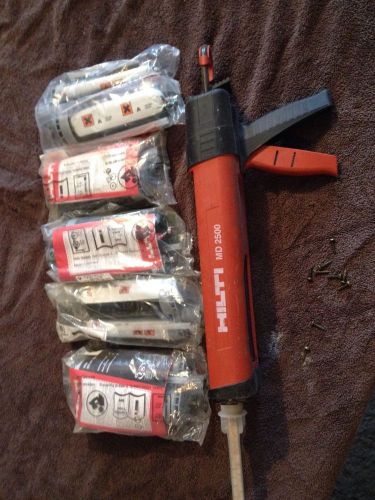 Hilti MD500 Dispensor And 5 Hilti HY150 Packs