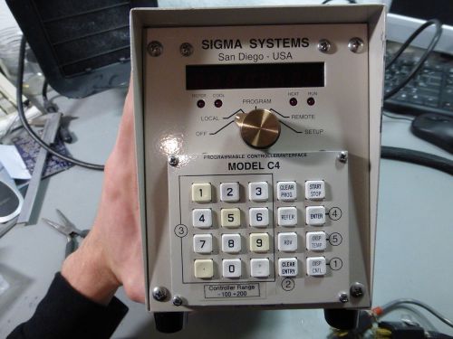 Sigma Systems model C4 temperature chamber controller