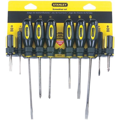 Brand new - stanley 60-100 10-piece standard-fluted screwdriver set for sale