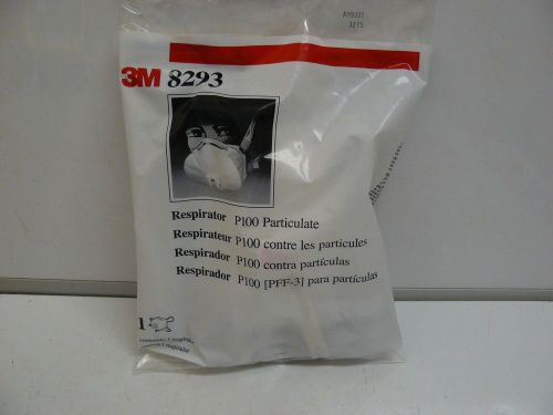 NEW 3M 8293 RESPIRATOR P100 PARTICULATE MASK