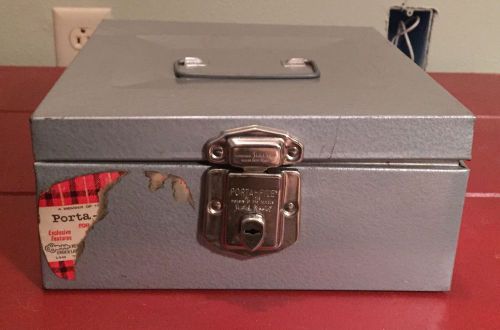 Vintage Porta File Skotch without Key - 1960&#039;s  - 9x9x4