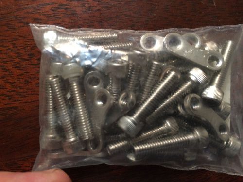 Stainless 8/32 Plate Nuts 12 ea