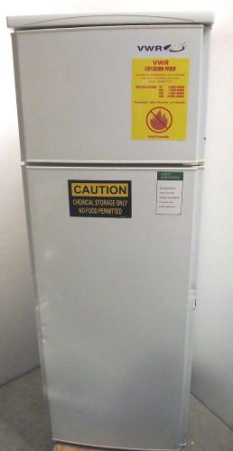 Vwr thermo electron r411xa16 explosion-proof lab refrigerator 10.4 cu.ft.warrnty for sale