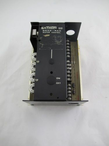 EXTRON M8208-04-0711 SNAP-PAC MOTOR CONTROL 1/3HP *60 DAY WARRANTY*