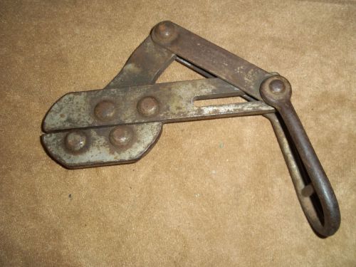 DICKE TOOL CO. WIRE CABLE PULLER GRIP BARB WIRE FENCE STRETCHER ELECTRICAL FARM