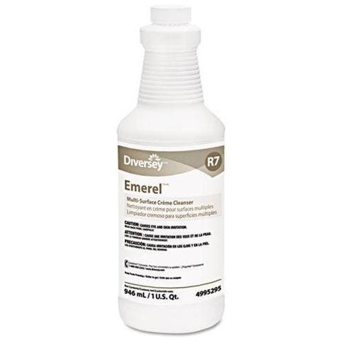 Diversey™ emerel multi-surface creme cleanser, fresh scent, 32oz bottle, 12/cart for sale