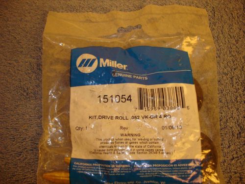 Miller Electric 151054 Drive Roll Kit .052 VK-GR 4 Rollers