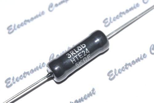 1pcs - 3RLab HTE24 5K ohm 1% 2W 5.5KV Non-Inductive High Voltage film Resistor