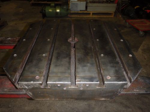 22&#034; x 22&#034; Steel Welding T-Slotted Table Cast iron Layout Plate T-Slot Weld Jig