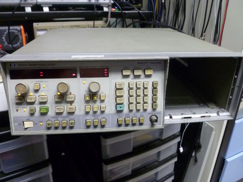 HP 8350A Sweep Signal Generator - Might Work - PLEASE READ