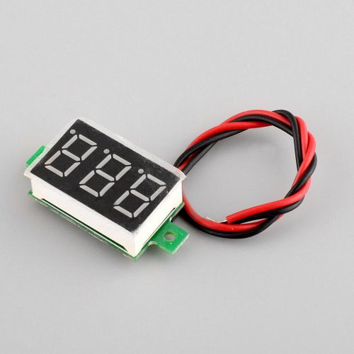Red 0.36 inch mini digital dc 2.50~30v voltmeter gauge voltage volt display for sale