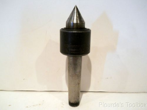 Used Skoda Steel Live Center with Morse Taper #2, Approx. 4.95&#034;, 2-CSN 243324
