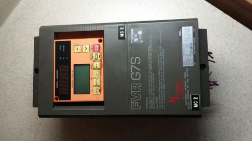FUJI ELECTRIC VARIABLE SPEED VFD AC DRIVE FVR008G7S-2UX