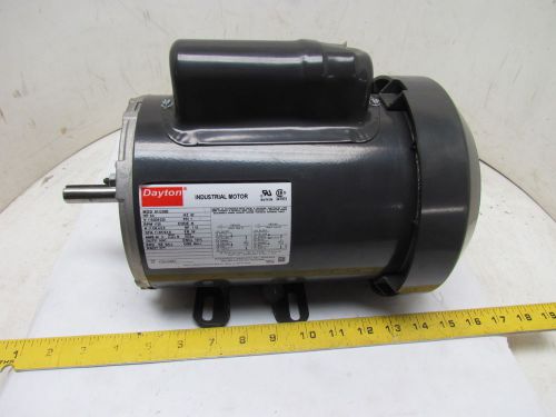 Dayton 6k123bb single phase electric motor 3/4hp 1725 rpm 115/208-230v nema 56 for sale