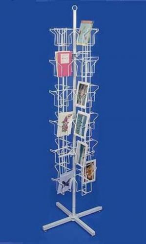 New note card display 12 pocket greeting card rack 5x7  rll60r381 for sale