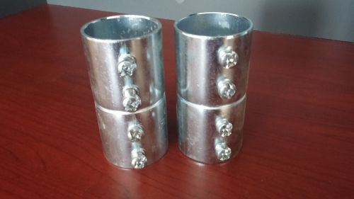 Lot of 2 AFC 1-1/4&#034; SK 125 Fitting Steel Couplings
