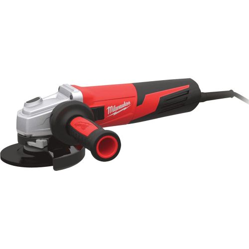 Milwaukee 6117-33D 13 Amp 5&#034; Small Angle Grinder (Slide, Lock-On with Dial Speed