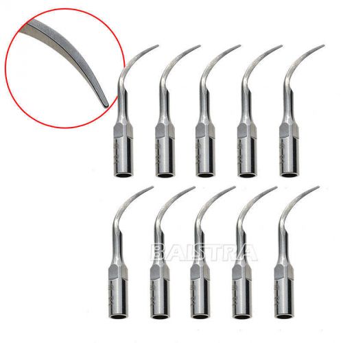 10PCs Woodpecker P1 Dental Scaling Perio Tips Compatible Ems Scaler