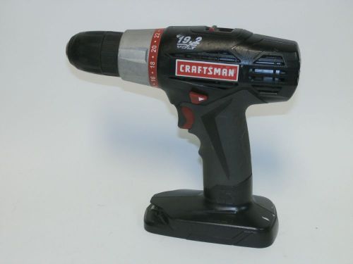 Craftsman 19.2 Volt 1/2&#034; Cordless Drill Driver Model 315.DD2010 - No Battery